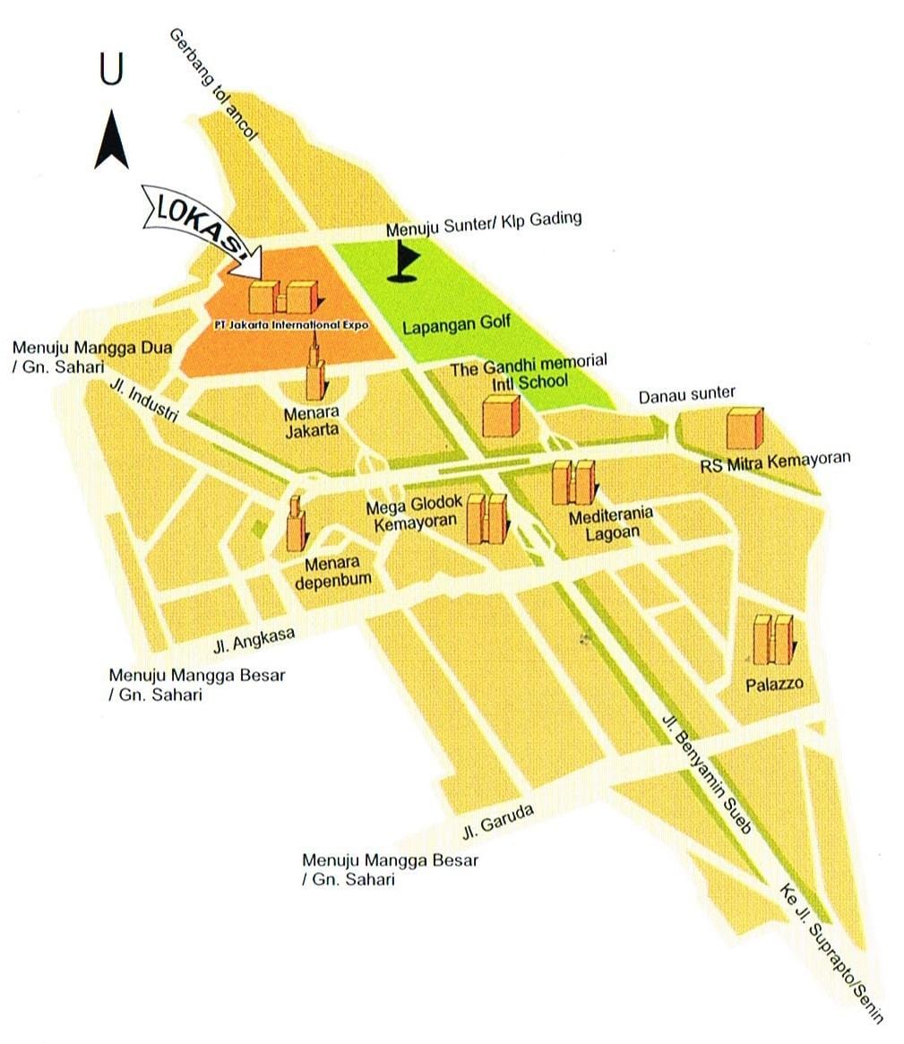 地図pt地図jakar