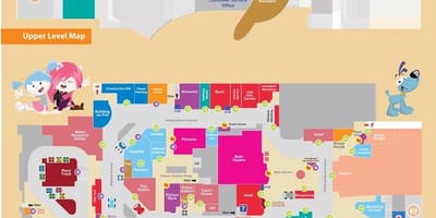 地図のキッザニアのジャカルタ