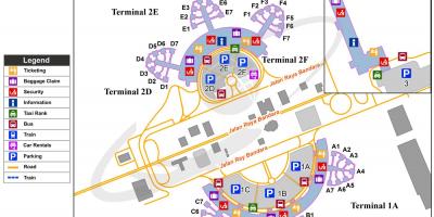 Cgk空港地図