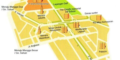 地図pt地図jakar