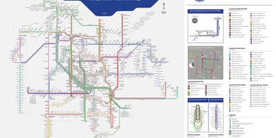 TransJakarta路線図